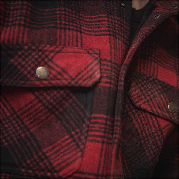 2025 Seeland Mens Canada Yukon Shirt 4051180060 - Red Check